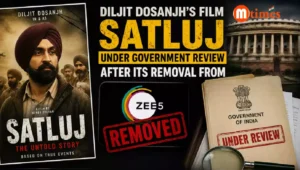 Centre to Review Diljit Dosanjh's Satluj via IDC