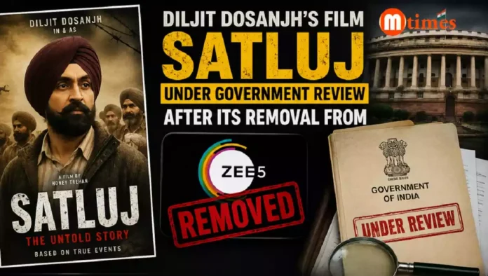 Centre to Review Diljit Dosanjh's Satluj via IDC Centre to Review Diljit Dosanjh's Satluj via IDC