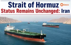 Commercial oil tankers transiting the Strait of Hormuz amid heightened regional security and diplomatic discussions.