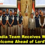 India Team Receives Warm Welcome Ahead of Lords ODI