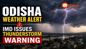 Odisha Weather Alert IMD Issues Thunderstorm Warning
