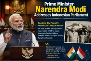 PM Modi Praises Biju Patnaik in Indonesian Parliament