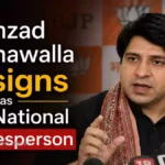 Shehzad Poonawalla Resigns as BJP National Spokesperson