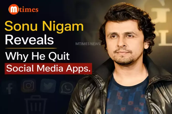 Sonu Nigam Reveals Why He Quit Social Media Apps