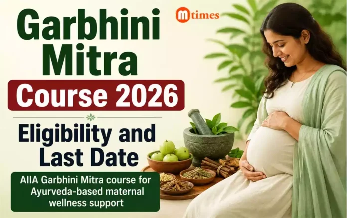 AIIA Garbhini Mitra course for Ayurveda-based maternal wellness support AIIA Garbhini Mitra course for Ayurveda-based maternal wellness support