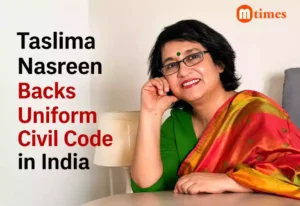 Exiled Bangladeshi author Taslima Nasreen speaking on the Uniform Civil Code