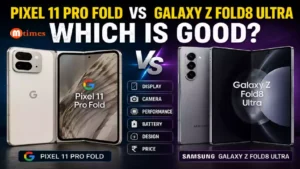 Google Pixel 11 Pro Fold and Samsung Galaxy Z Fold8 Ultra compared side by side