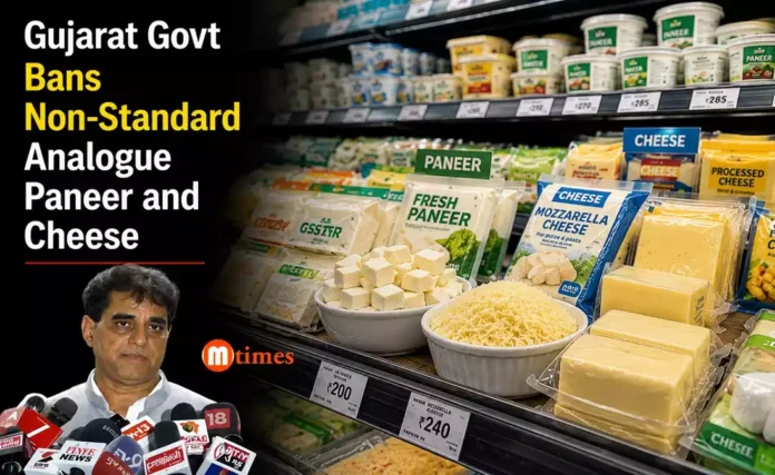 Gujarat Bans Non-Standard Analogue Paneer, Cheese and Butter