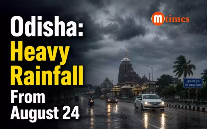 Heavy rain and dark monsoon clouds over Odisha Heavy rain and dark monsoon clouds over Odisha