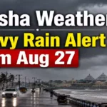 Heavy rainfall in Odisha as IMD issues rain warnings