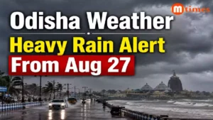 Heavy rainfall in Odisha as IMD issues rain warnings