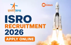 ISRO Recruitment 2026 for Scientist Engineer posts