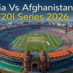 India and Afghanistan cricket teams set for three match T20I series in Delhi in September 2026