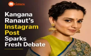 Kangana Ranaut shared a new Instagram Story after meeting two Gen Z women.