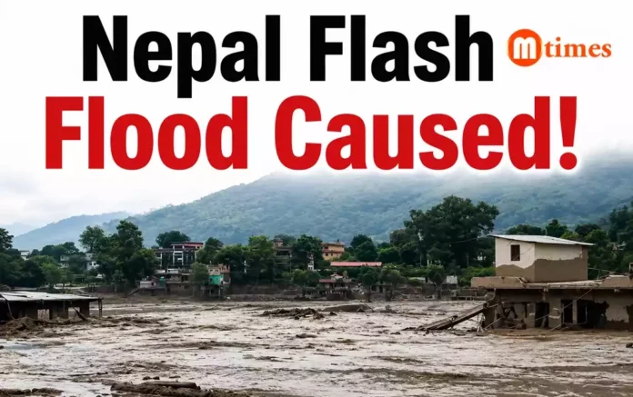 Nepal flash flood caused by Himalayan glacier collapse and ice-rock avalanche Nepal flash flood caused by Himalayan glacier collapse and ice-rock avalanche