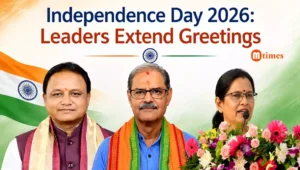 Odisha Chief Minister Mohan Charan Majhi and Deputy Chief Ministers extending Independence Day greetings