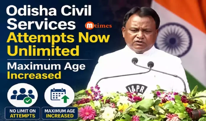 Odisha Chief Minister Mohan Charan Majhi announcing recruitment reforms on Independence Day Odisha Chief Minister Mohan Charan Majhi announcing recruitment reforms on Independence Day