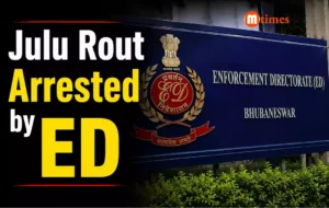 Odisha businessman Ratikanta Rout after Enforcement Directorate arrest in Bhubaneswar