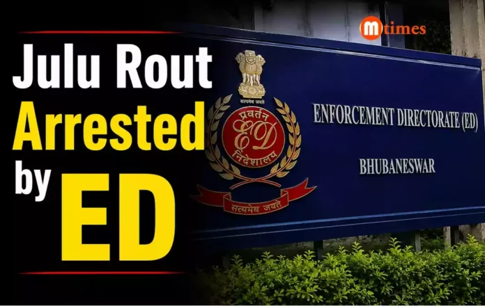Odisha businessman Ratikanta Rout after Enforcement Directorate arrest in Bhubaneswar