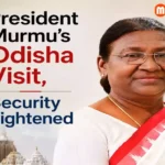 President Droupadi Murmu's Odisha visit and train journey from Bhubaneswar to Berhampur.