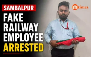 Sambalpur railway police arrest youth accused of posing as railway employee and stealing mobile phones