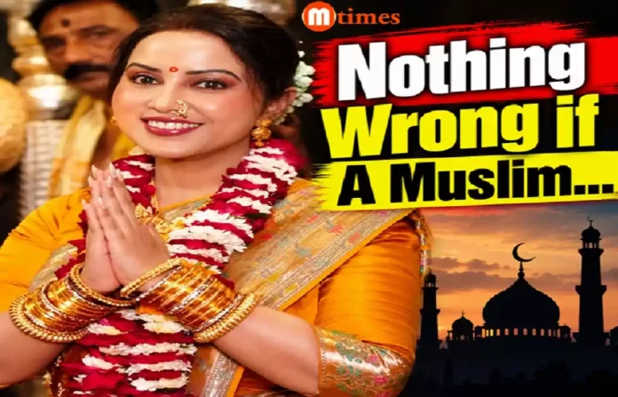 Amruta Fadnavis Backs Muslim Participation in Garba