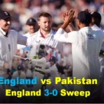 England players celebrate Test win over Pakistan