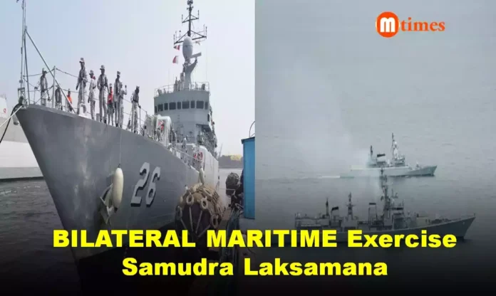 Exercise Samudra Laksamana involving Indian Navy and Royal Malaysian Navy