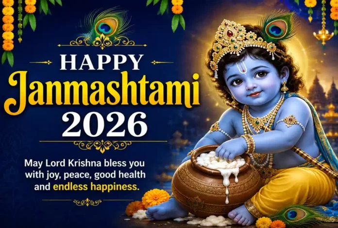 Happy Janmashtami 2026 Happy Janmashtami