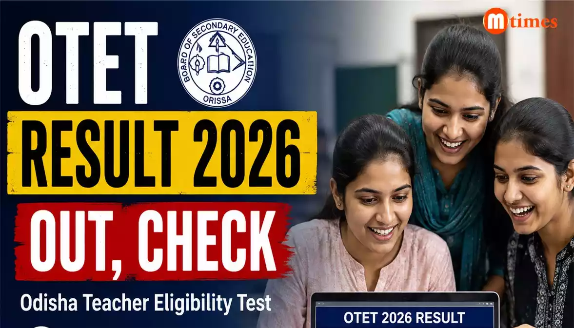 OTET Result 2026 Out, Check Odisha TET Result Here