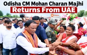 Odisha CM Mohan Charan Majhi returns from UAE visit
