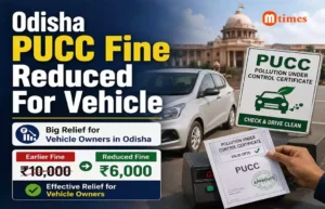 Odisha PUCC fine reduced for vehicle owners