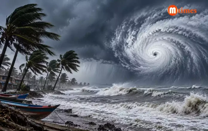 Odisha deep depression landfall