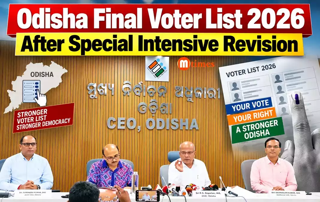 Odisha Final Voter List 2026: 3.16 Crore Electors After SIR, What to Do If Your Name Is Missing