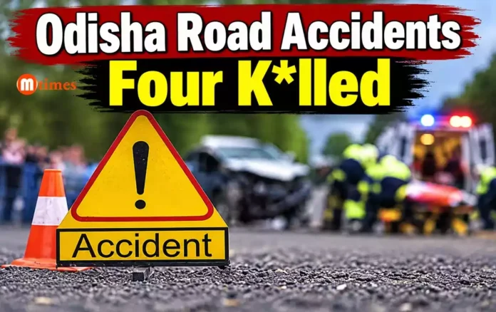 Odisha road accidents in Khordha and Sambalpur