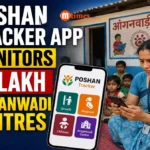 Poshan Tracker monitoring Anganwadi Centres in India