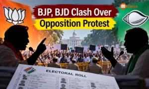 BJP and BJD clash over Naveen Patnaik's participation in Opposition protest
