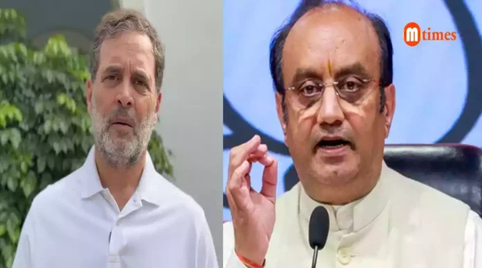 BJP MP Sudhanshu Trivedi questions Congress over Captain Smit Machchhar incident