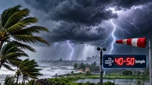 IMD yellow warning for thunderstorms and gusty winds in Odisha