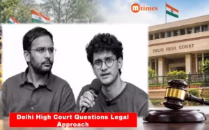 CJP leaders Saurav Das and Ashutosh Ranka in connection with their Delhi High Court custody petition.