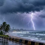 IMD yellow warning for thunderstorms, lightning and gusty winds in Odisha districts through October 21.