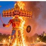Ravana Podi celebrations in Bhubaneswar with police and fire safety arrangements for Vijayadashami 2026